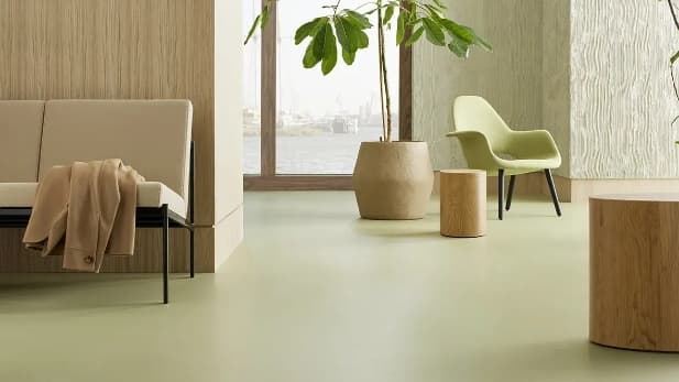 Marmoleum vloer
